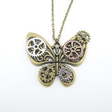 'Steampunk Butterfly' Necklace