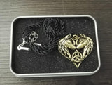 'Heart of the Wolf' Celtic Pendant Necklace