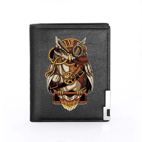 Steampunk Owl Wallet