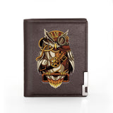 Steampunk Owl Wallet