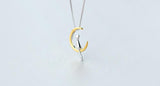 'Lucky Luna Cat' Necklace - 925 Sterling Silver