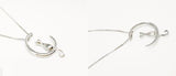 'Lucky Luna Cat' Necklace - 925 Sterling Silver