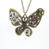 'Steampunk Butterfly' Necklace