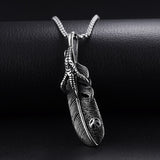 Feather and Claw Necklace