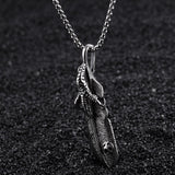 Feather and Claw Necklace