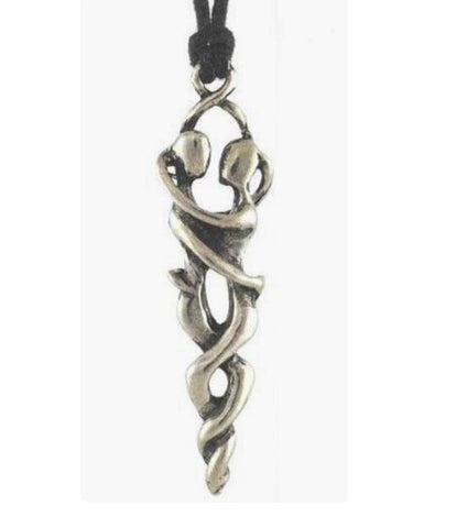 Lover's Embrace Amulet Necklace
