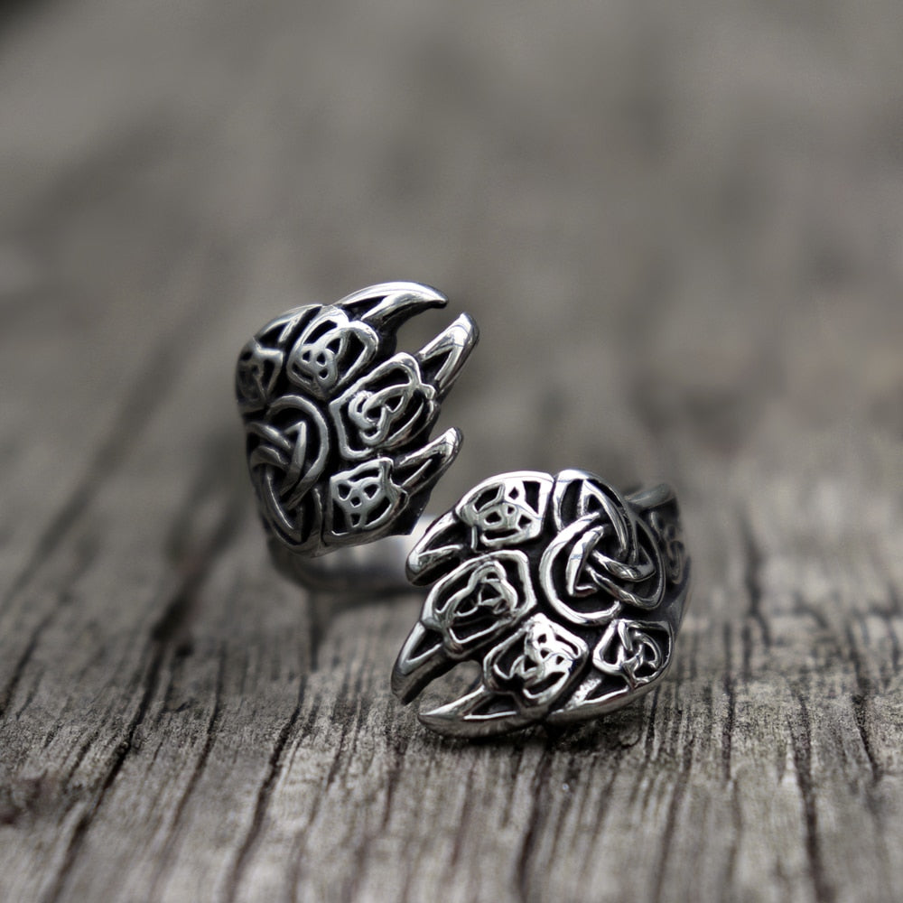 Nordic Bear Claw Ring – Steampunk Oddities