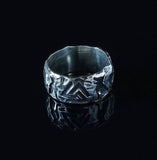 'Odin's Wolves' Viking Ring