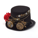 Full Size Handcrafted Steampunk Top Hat