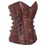 'Brocade of Chains' Corset and Jacket Set