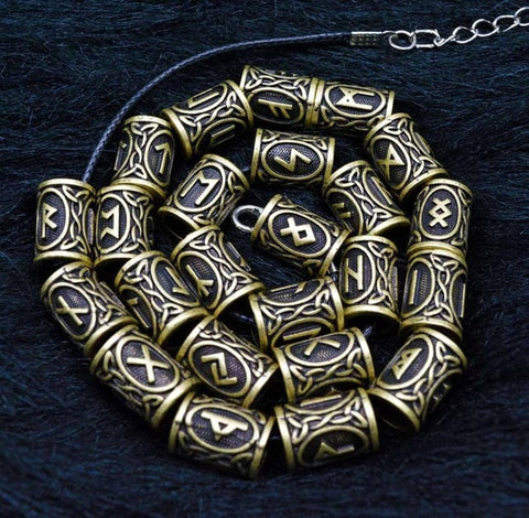 Elder Futhark Rune Beads